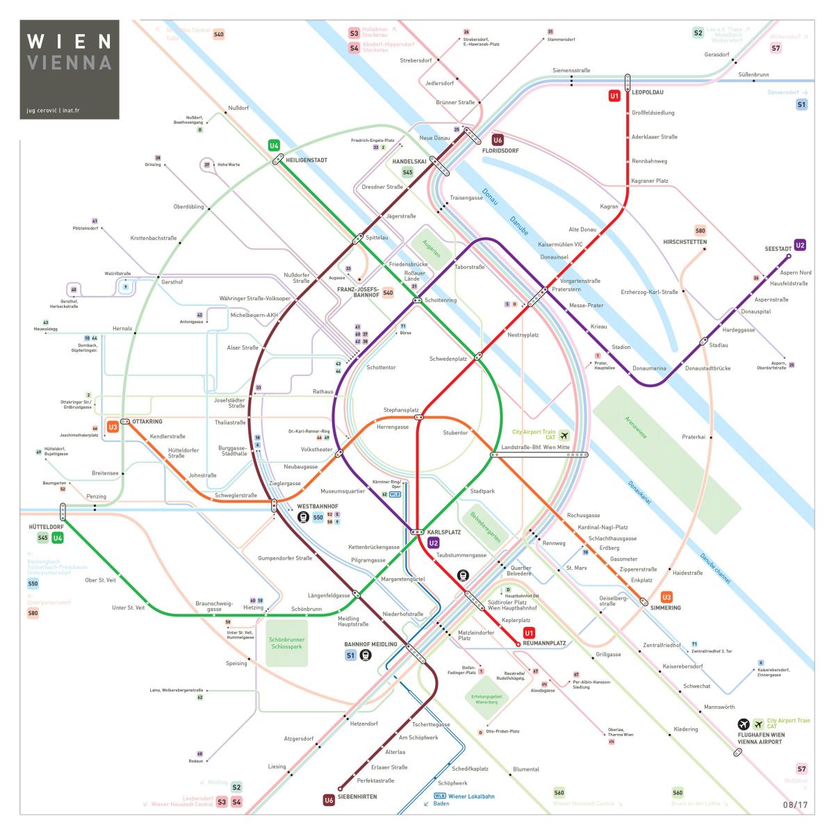Mappa di u4 Vienna