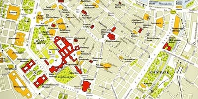 Vienna centro storico mappa