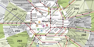 Wien zona 100 mappa