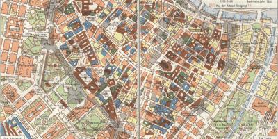 Centro storico di Vienna la mappa